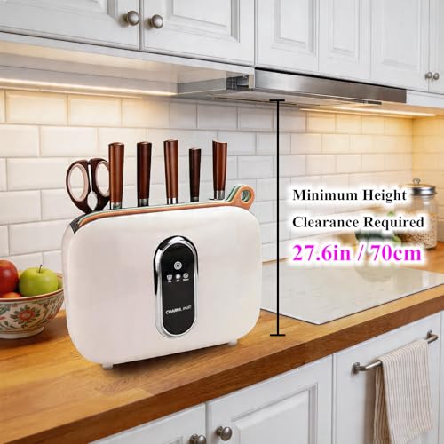 Image of Charmline Smart Cutting Board and Knife Set with Organizer