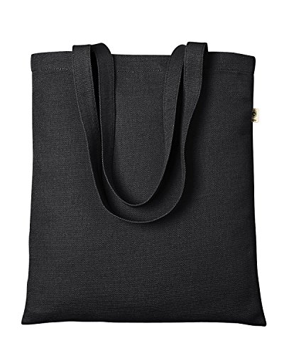 econscious 6.8 oz. Hemp Simplicity Tote OS BLACK
