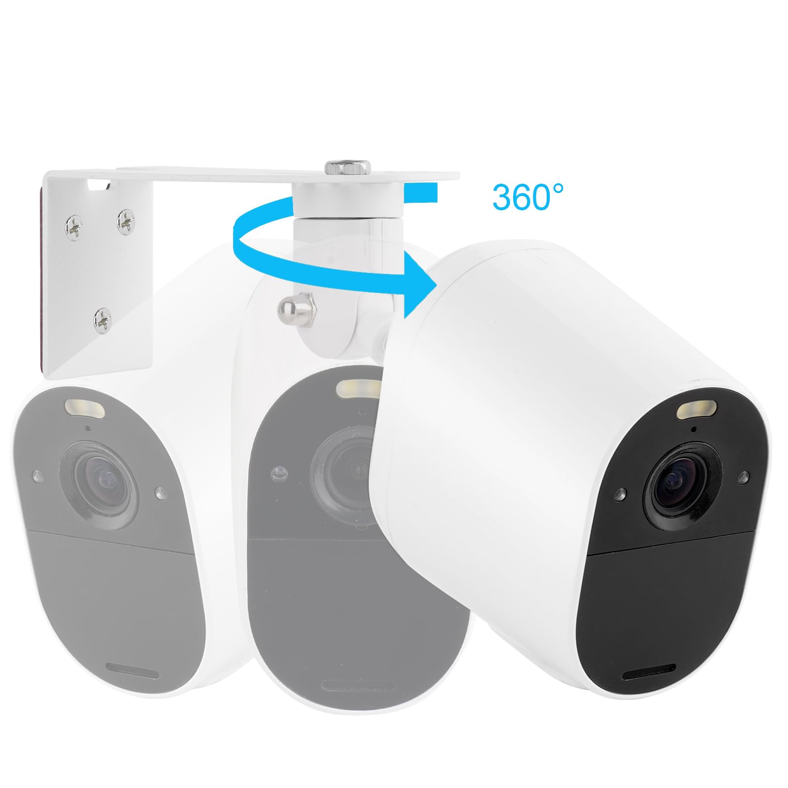 Amazon.co.jp: 2個パック 調節可能な金属製カメラマウント Arlo