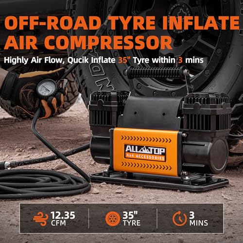 ALL-TOP Dual Cylinder Offroad Air Compressor