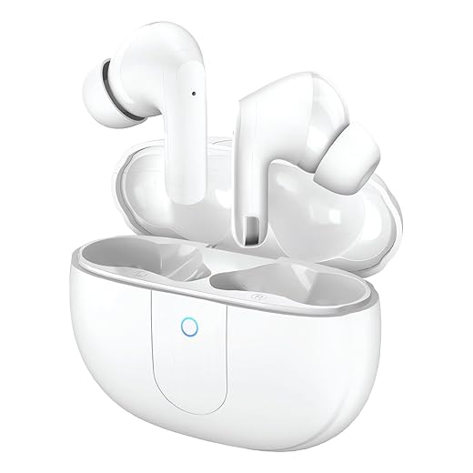 Wireless Headphones, Bluetooth 5.3 Sweat Resistant Earphones, Wireless Noise Cancelling Earbuds,Immersive Premium Sound Long Distance Connection Headset,Bluetooth Headphones for iPhone/Android