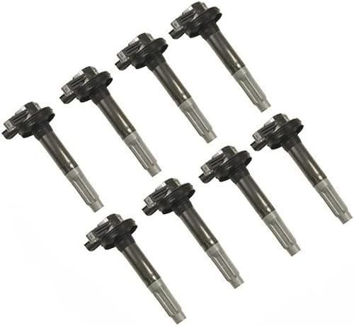 Miniatura 2 de Ford Racing Coyote 5.0L V8 (se adapta a 2/24/16 y posteriores Mustang GT/F-150 4V Ti-VCT) Juego de bobinas de encendido