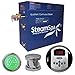Steam Spa IN600CH Indulgence 6 KW Quick Start Acu-Steam Bath Generator Package, Chrome