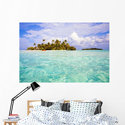 Exclusive Discount 90% Price Wallmonkeys Sea Kayaks on The Beach Wall Decal Peel and Stick Graphic WM291431 (60 in W x 40 in H)