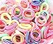 Produktbild cuhair 100-teiliges, farbenfrohes Haarband-Set, elastische Haargummis, Haaraccessoires für Kinder, Babys, Mädchen und Haustiere