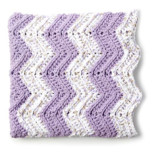 lilac baby blanket