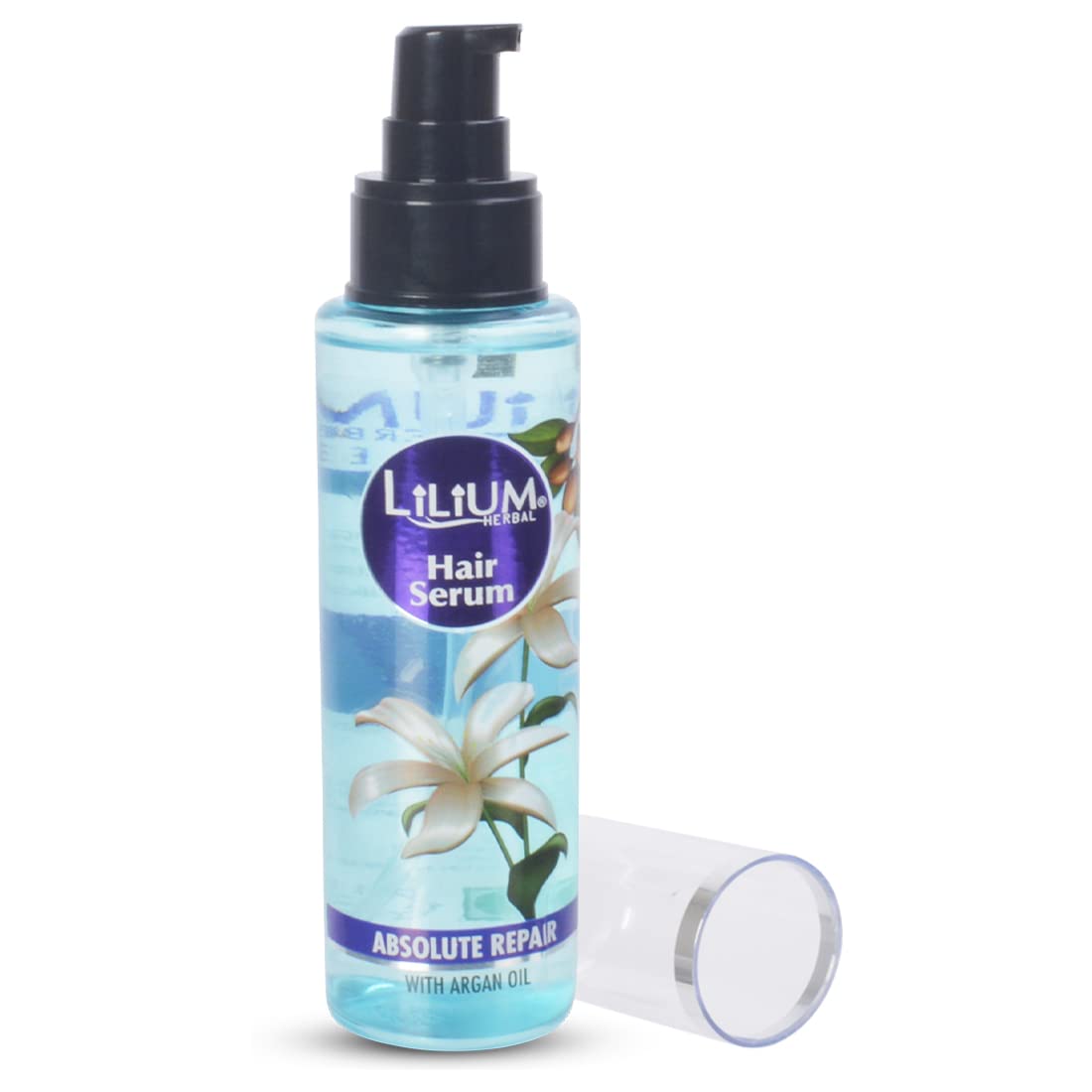Lilium Hair Serum 100ml | Absolute Repair with Argan Oil | Deep Restoration, Nourishment & Shine Enhancement | Frizz Control | Repairs Damaged Hairs | 100% Vegan | for Women & Men | Weightless Feel