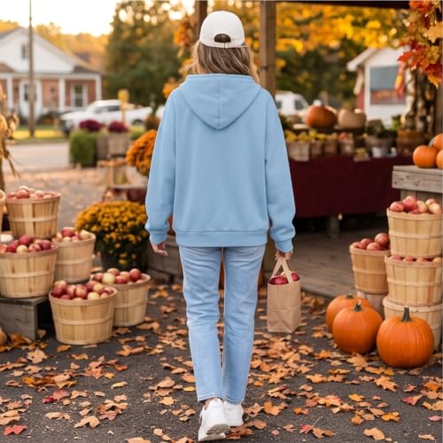 Zip Up Hoodies for Women Vintage Travel Running Oversized Sweatshirt - image 7