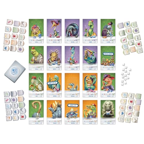 Dinosaur Tea Party Juego de Mesa con Cartas para 3 a 5 Jugadores miniatura 6