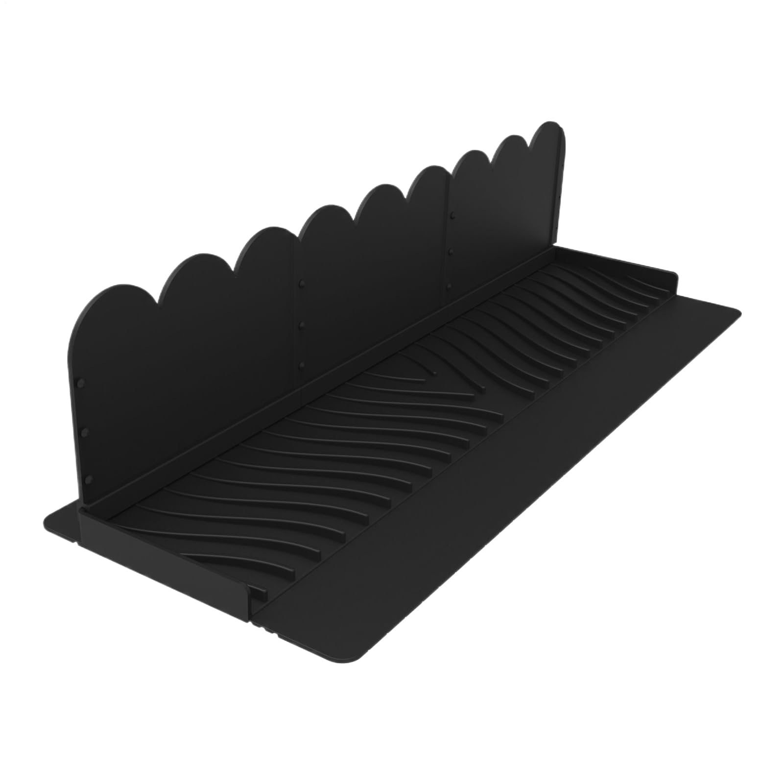 Protector de silicona con diseño antisalpicaduras para un fregadero seco y seguro