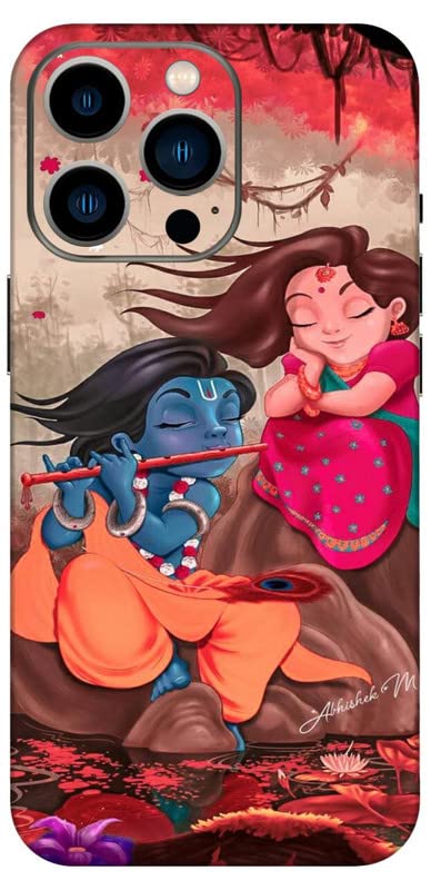 WRAP CRAFT Mobile Skin Sticker Compatible with Apple iPhone 13 Pro Max Skin Not Back Cover, Camera & Back Protector Mobile Skin Wrap; iPhone 13 PRO MAX-KE-174- Best and cheap mobile covers in India