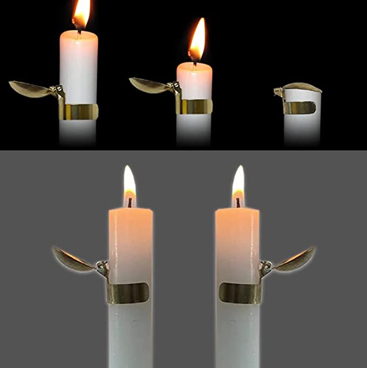 Buy 4pcs Automatic Candle Extinguisher Candle Snuffer Accessories