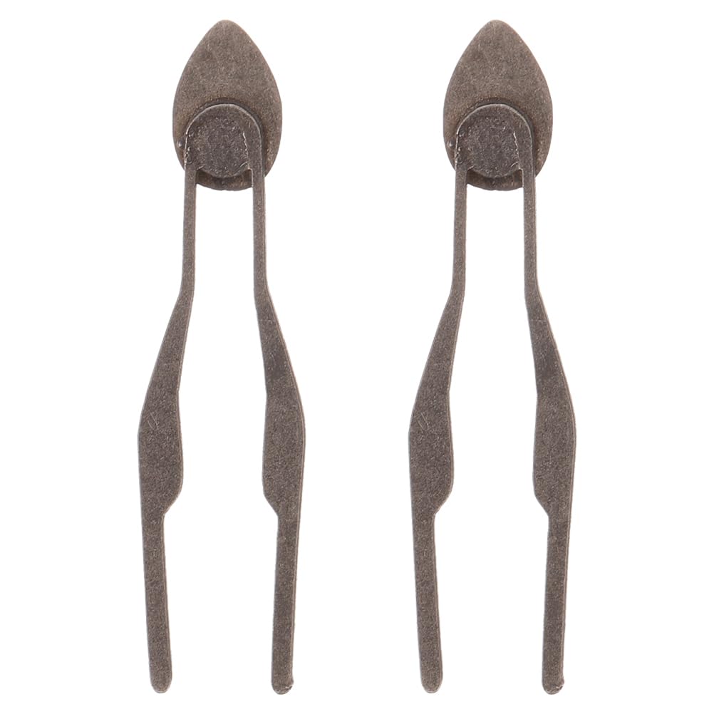 Sewroro 2pcs Pyrography Tips Replacement Wood Burner Kit Professional Pyrography Pen Tips Electric Wood Burning Nibs for Detailed Shading and Drawing