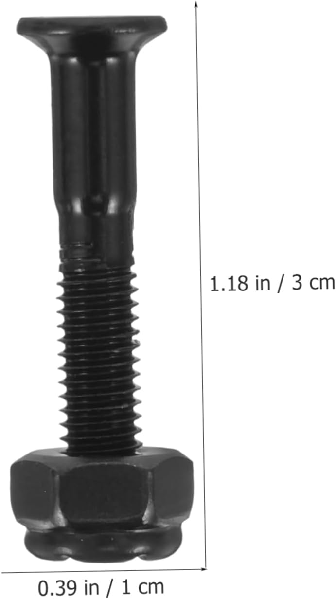 1set Skateboard Hardware Repair Tool Kit Bridge Nails Sockets and Washers for Enhanced Stability and Balance Easy Installation and Removal for Skateboard Maintenance