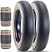 ZUKKA 2er-Pack Fat Bike Tire 20 Zoll E-Bike Reifen Heavy Duty Faltbar Fett Fahrradreifen 20 x 4.0 Fat Fahrrad Mantel für Fatbike, Mountainbike MTB Bicycle Brau