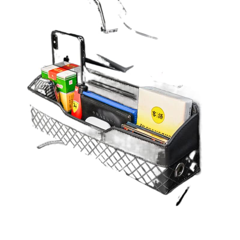 汽车夹缝收纳盒车载好物座椅缝隙置物收纳箱车内装饰用品储物盒柜Car