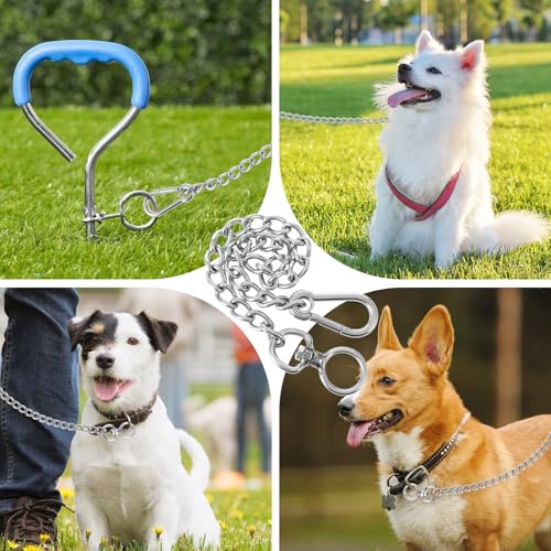 40cm Kettenwürger für Hunde, Kettenhalsband Hund, Hundehalsband Kette Edelstahl, Hundehalskette Verstellbare Hundekette mit Verbindungsverschluss für kleine mittelgroße Hunde Spazieren Gehen