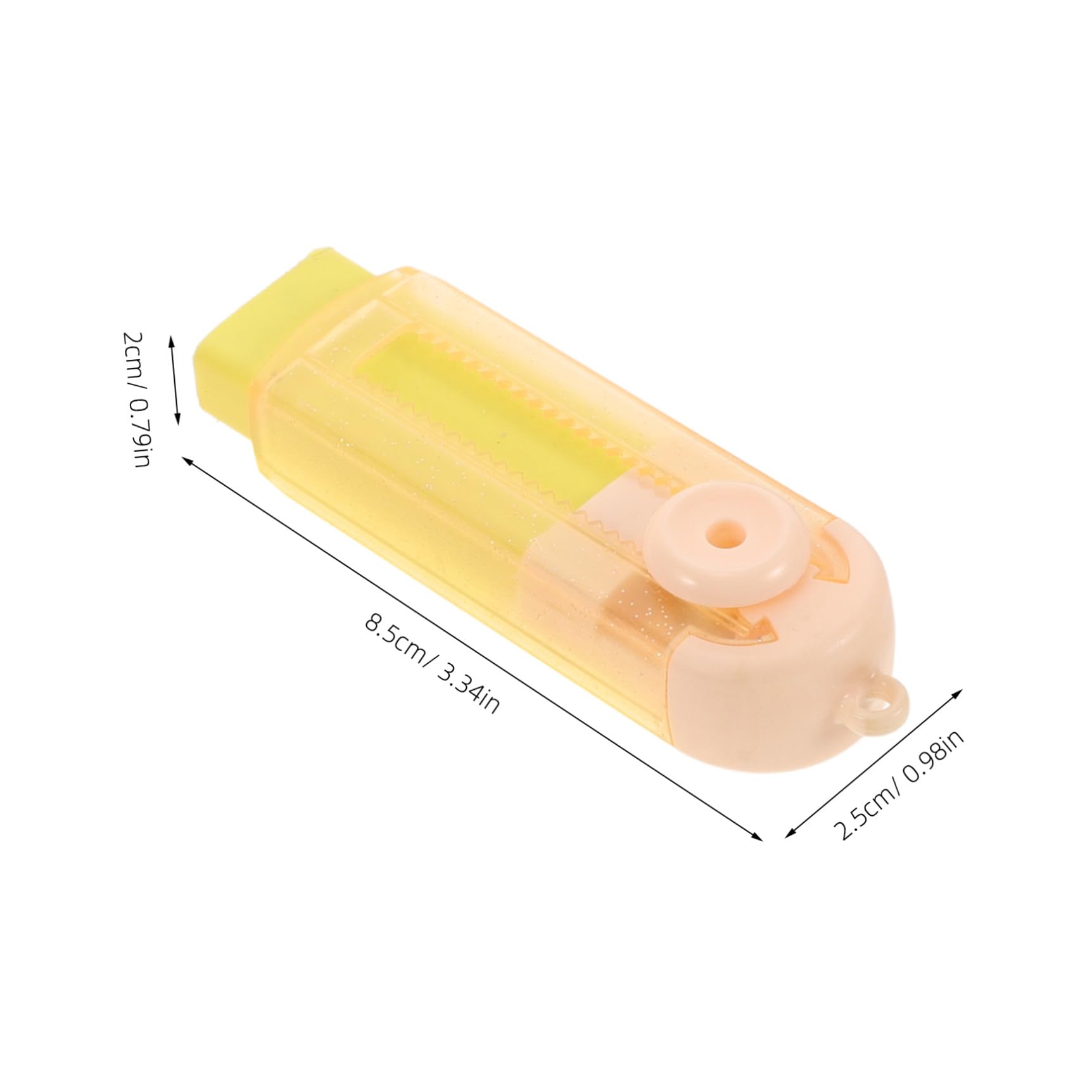 Operitacx 20pièces Erasers Rétractables Colorés Pour Étudiants Gomme Portable Traceless Pour Tests Et Examens Scolaires Fournitures De Bureau Pratiques