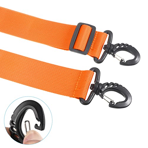 PATIKIL 100cmx3.8cm Ski Boot Carrier Strap, 4 Pack Snowboard Boots Adjustable Carrying Strap for Ski Boots Roller Skates - Image 4