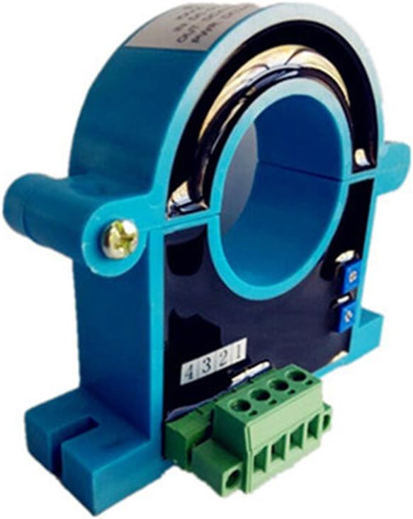 Loulensy DC Current Transmitter Transformer Transducer Split Core Input 0-2000A DC Output 0-5V DC