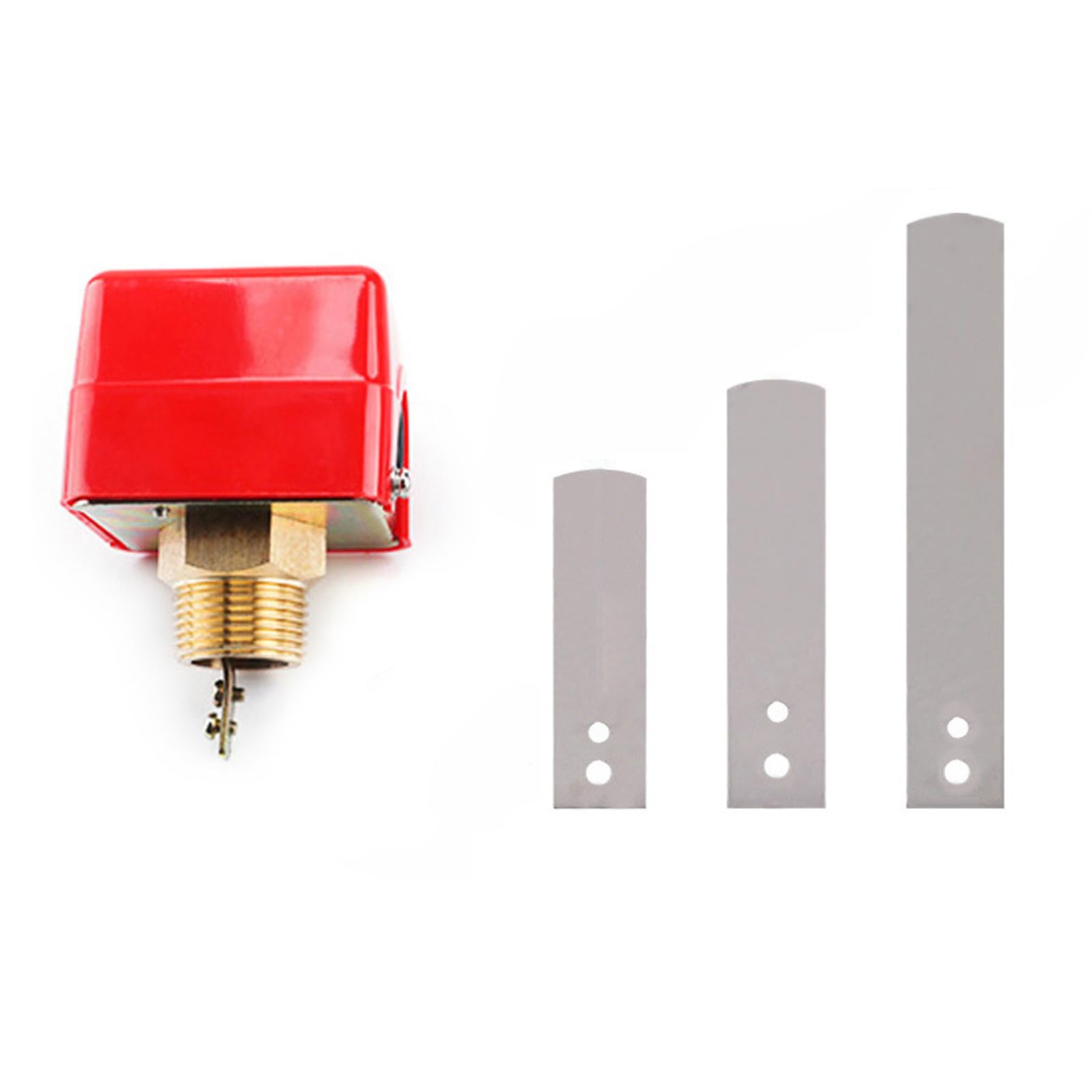 Ordinaryone 1/2'' Accuracy Liquid Flows Detectors With Metal Construction & Adjustable Sensitivity Metal Flows Control Switches For Industrial Cooling Structure Stream Monitor