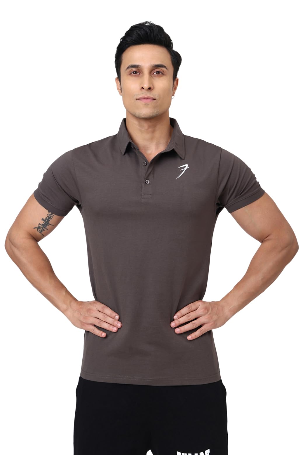 FUAARK Men's Slim Fit Polo T-Shirt-picture-23