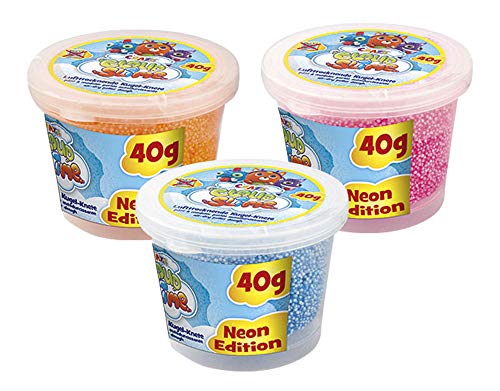 Preisvergleich Produktbild Craze 16824 - Cloud Slime neon, 3 Dosen, sortiert