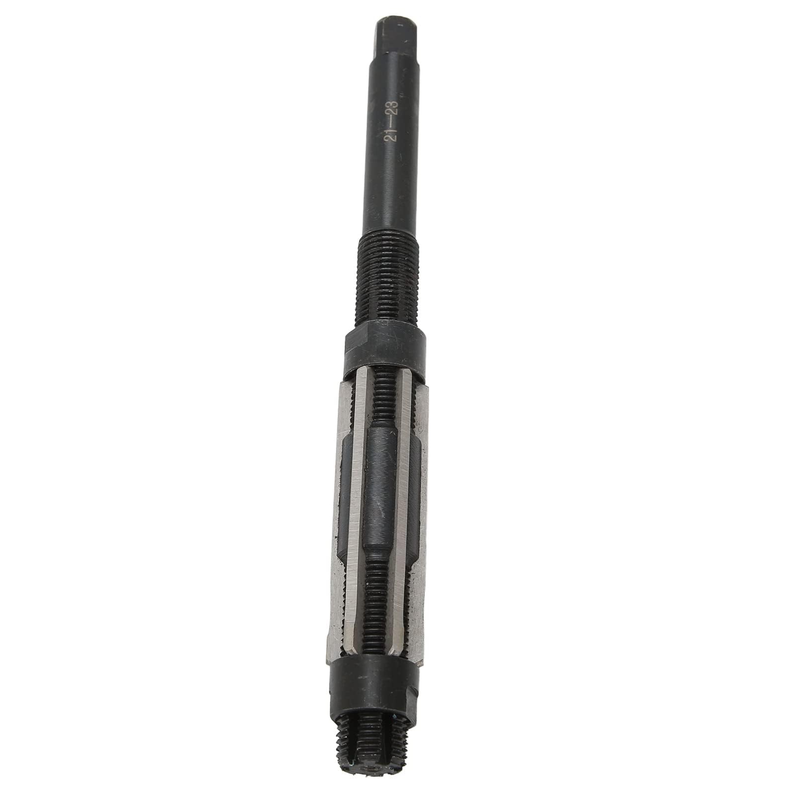 Alesatore Regolabile, 6 Scanalature Lunghezza 64 mm Alesatore a Mandrino Manuale 9SiCr 21‑23 mm