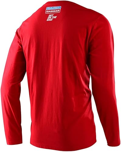 Miniatura 2 de Troy Lee Designs GasGas Team Stock Camisa de manga larga, Rojo -