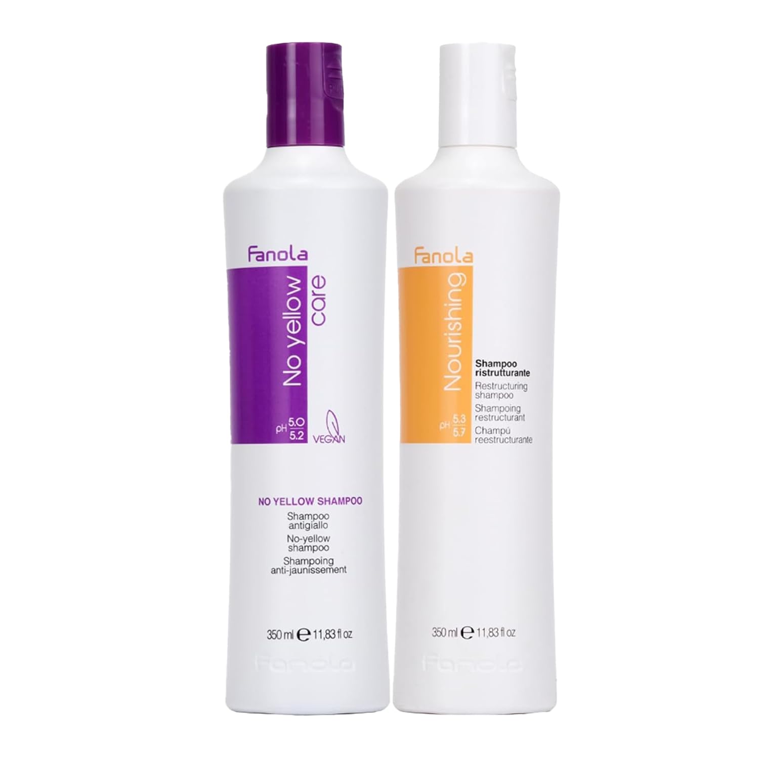 Amazon.com : Fanola Color Depositing Purple Shampoo Bundle with