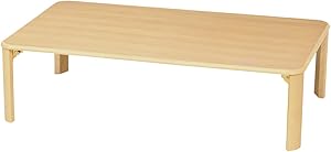 CtoC JAPAN Select テーブル 折りたたみ ナチュラル 幅120cm×奥行75cm×高さ32cm