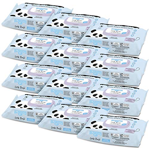 Toallitas Bebe BIO Con aceite de Karité PAck 12 x 64 toallitas
