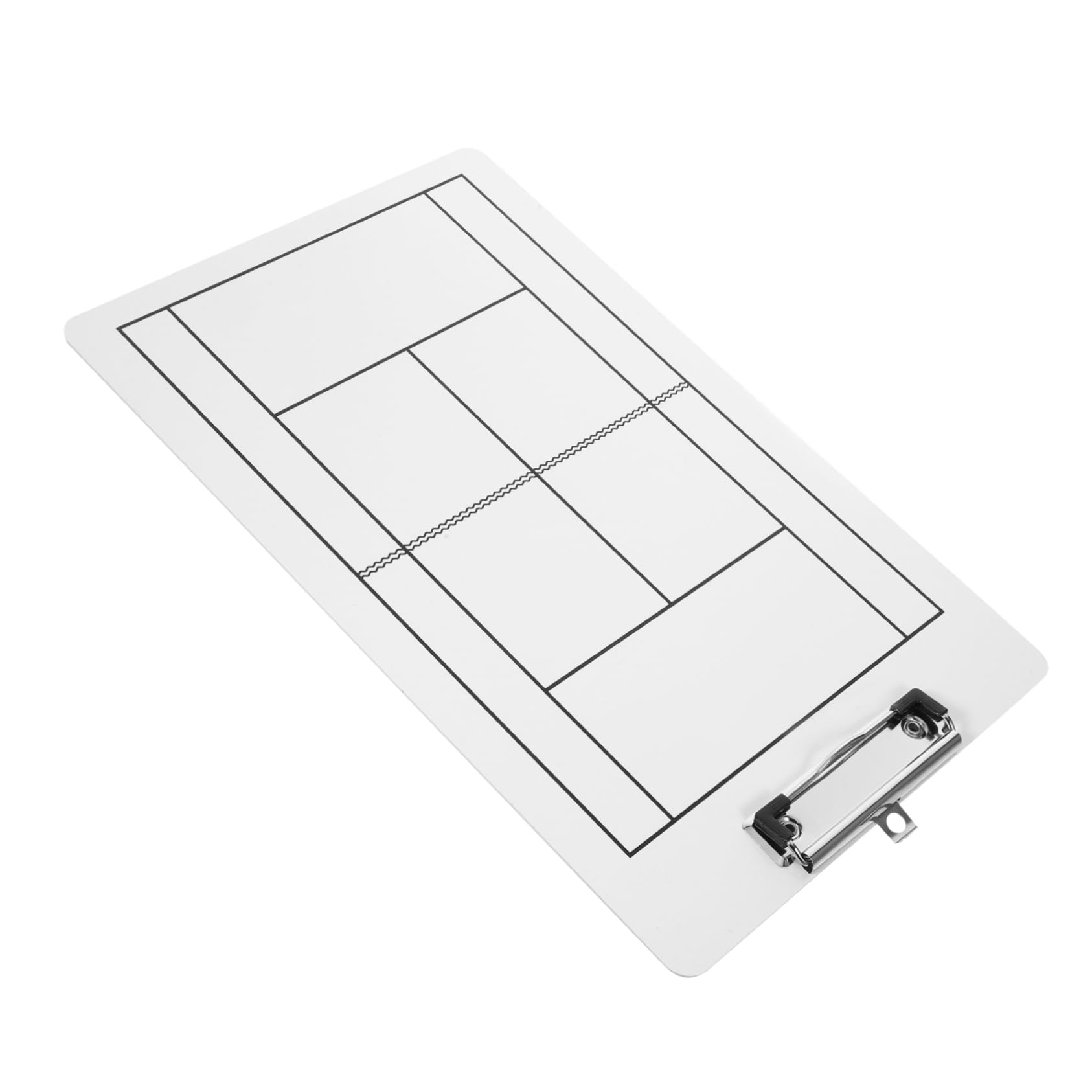 KOMBIUDA Tennis Strategy Board Hockey Competition Clipboard Non Magnetic Erasable Tool for Demonstrating Strategies Tennis and Hockey Durable Material for Easy Cleaning