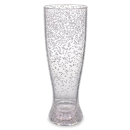 Windy City Novelties 24 oz Multi-Color LED Pilsner Glass with Dynamic Light-Up Modes - Illuminated Drinkware for St. Patrick's Day, Parties & Festive Celebrations