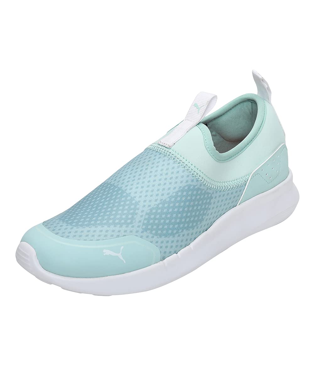 Puma Womens Comfort WNS Slipon V2 Eggshell Blue-White Sneaker - 8 UK (38691401) (B09HTGGCRW) Amazon Price History, Amazon Price Tracker