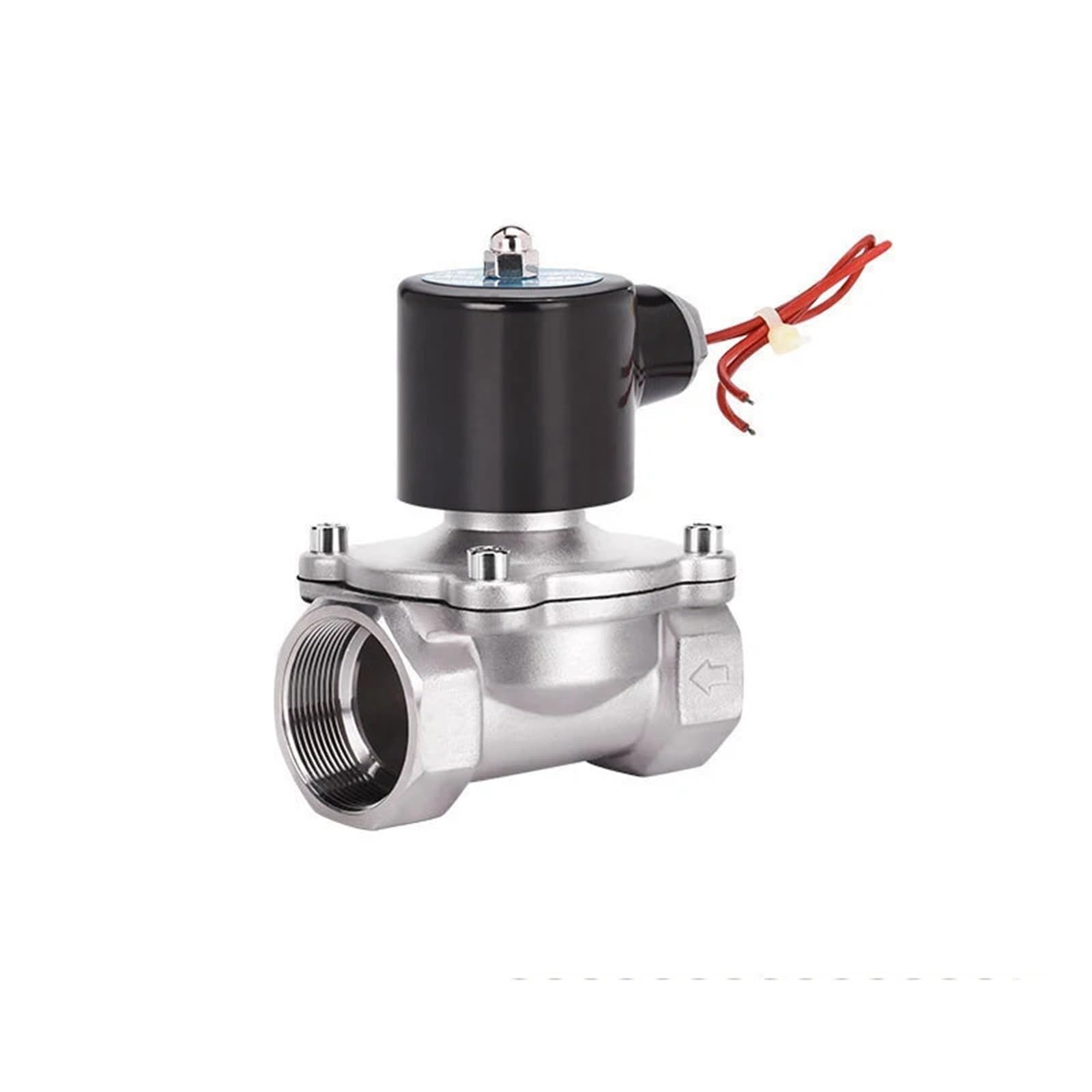 Uyqukggpsn 1 '' Normally Closed Dn25 Stainless Steel Solenoid Valve 24V 2V 220V 10V(Bsp_110vac_epdm-Seal)