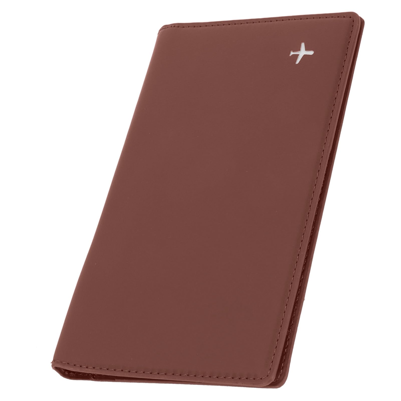 Cocoarm Porta Passaporto Portafoglio da Viaggio in Pelle PU con Blocco Antifurto Organizzatore di Documenti di Viaggio 11,5 X 18,8 X 0,5 Cm per Carte Passaporto Biglietti Contanti Viaggiatori (-50#)