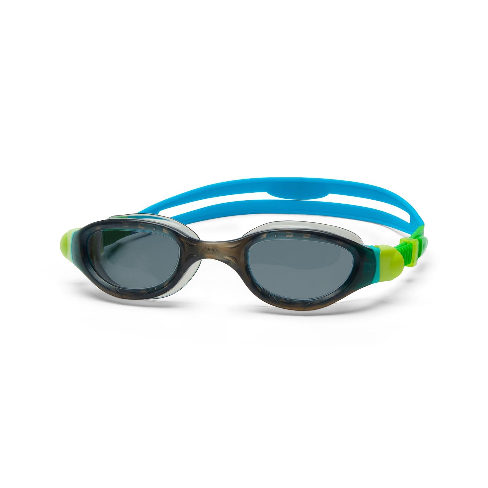 Zoggs Phantom 2.0 Junior Black Green Tint Smoke