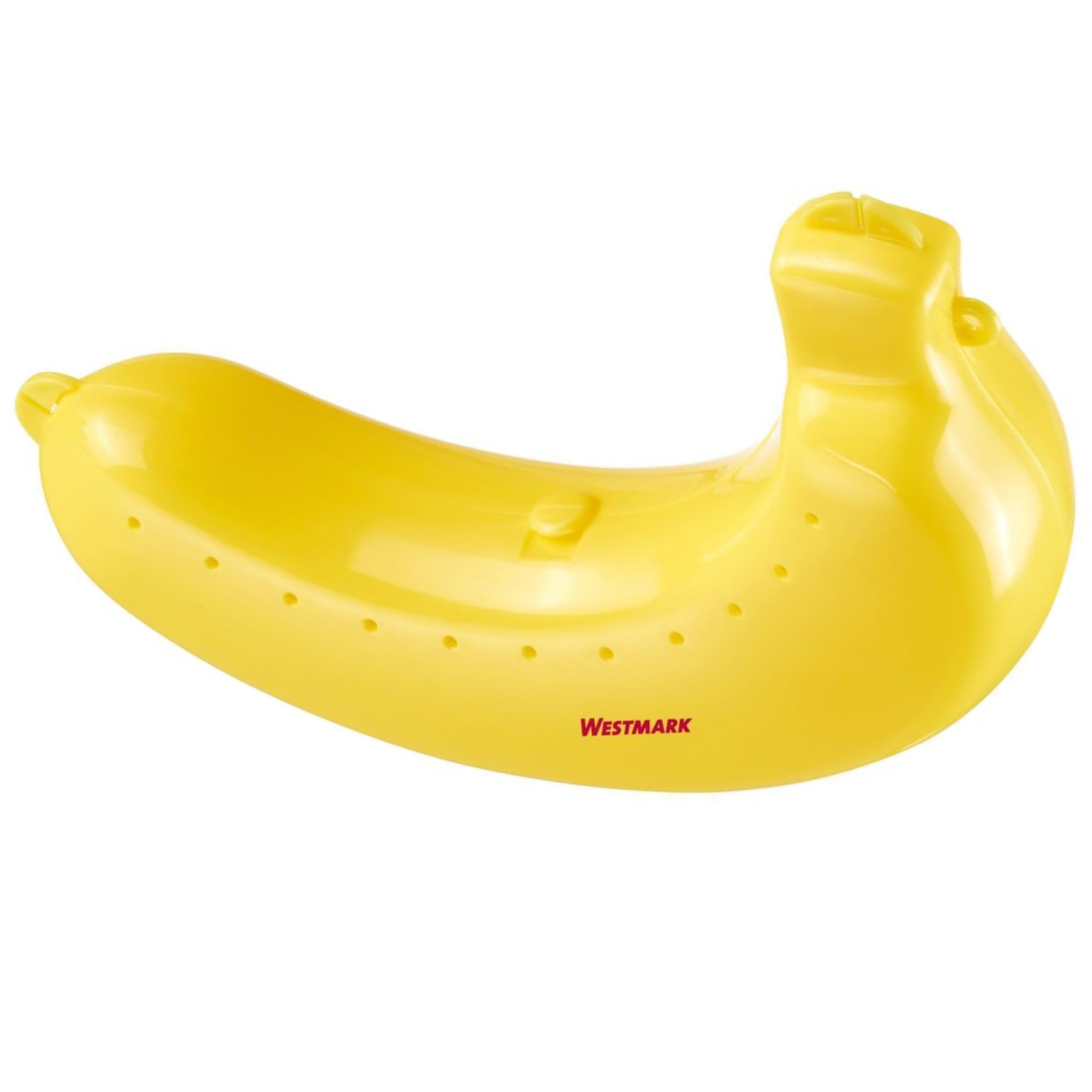 Westmark Colourless Banana Case – Practical Premium Banana Box, Robust & Bpa-Free – 235 X 139 X 52 Mm
