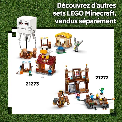 Lego Les Ghasts À ?attaque Du Village 21273 Lego La Boite - vue 7
