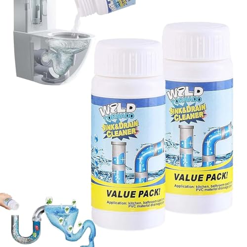 Vollstern Abflussreiniger, Value Pack Rohrreiniger, Hochwirksamer...