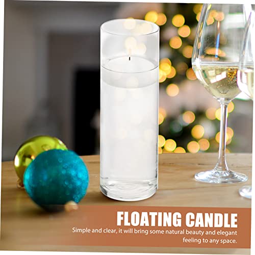 Vase en verre pour centres de table stables sans risque de basculement de bougie - 4