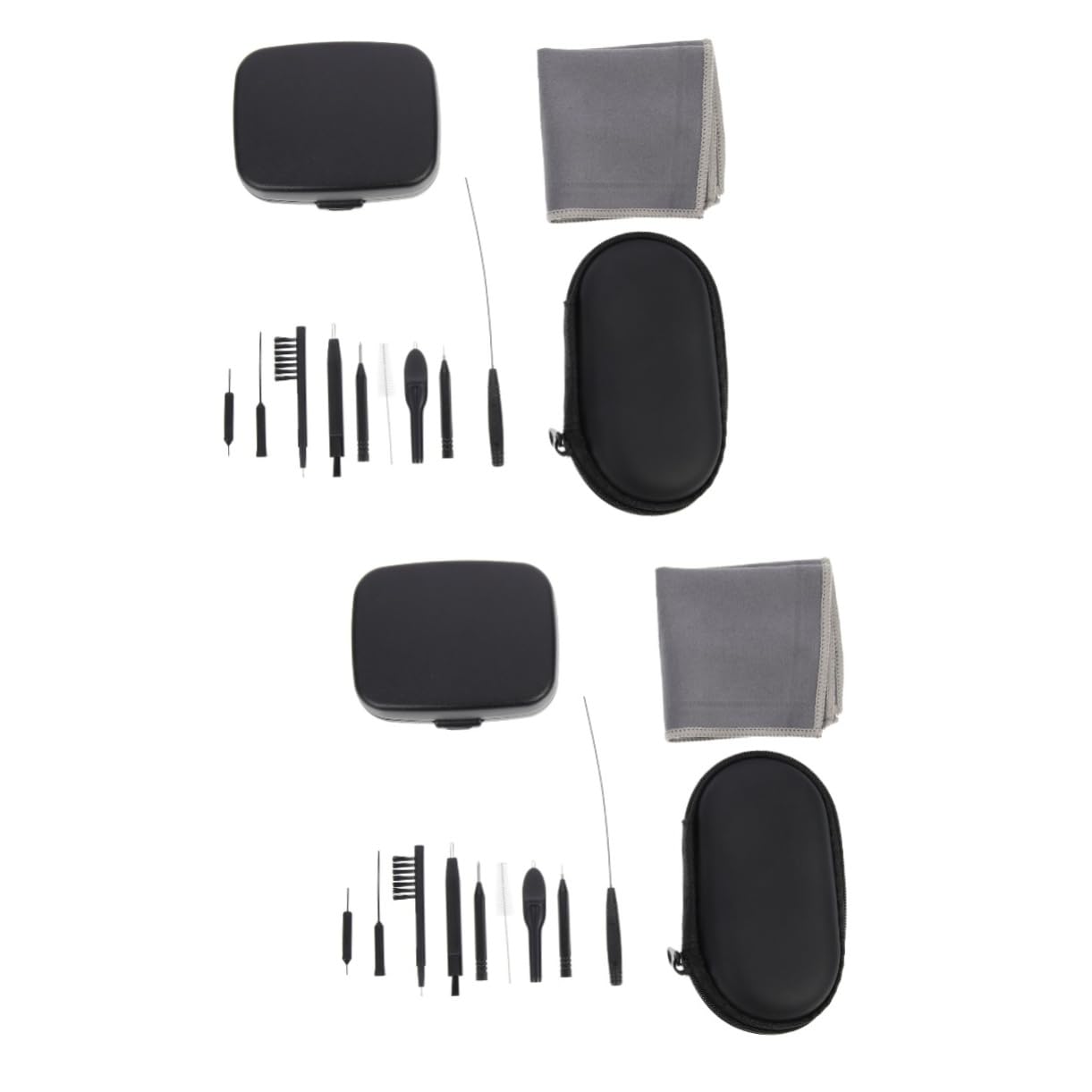 2 Set per Apparecchi Acustici Kit per Auricolari Leggero e Portare Sempre con Te