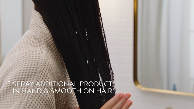 Image of Aveda Smooth Infusion Perfect Blow Dry | Blowout Spray for Sleek, Straight Hair | 72 Hours of Anti-Frizz Protection | Silicone Free | 95% Naturally Derived*