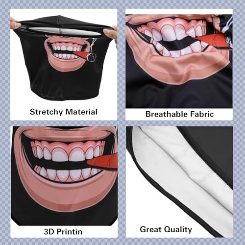 Image of Balaclava Mask 3D Print Full Face Mask Cooling Neck Gaiter Sun Protection Face Cover Mask Windproof Ski Mask