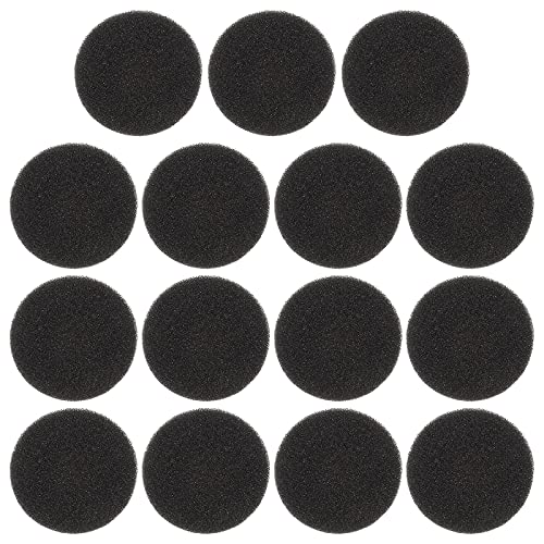 15pcs Makeup Brush Cleaning Sponge Make up Sponges for Face Color Removal Cleaner Sponge Eye Shadow Brush Scrubber Makeup Sponge Dry Cleaning Sponges Brush Cleaning Tools Cosmetics