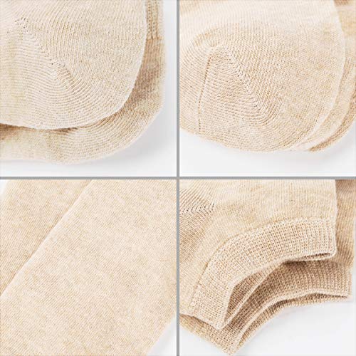Image of MAGIARTE Womens Cotton Ankle Socks Low Cut Athletic Casual Mutil Color No Show Running Socks for Women