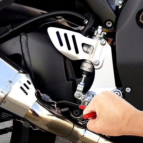 Auspuff Federhaken 2 Stück Motorrad Federzieher Bremse Federhaken Metall Federzug Haken T Haken Federzieher Stahl Federhaken für Motorrad Moped Fahrrad (16 * 8cm)