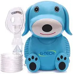 Nebulizador Infantil NebDog - G Tech-Azul