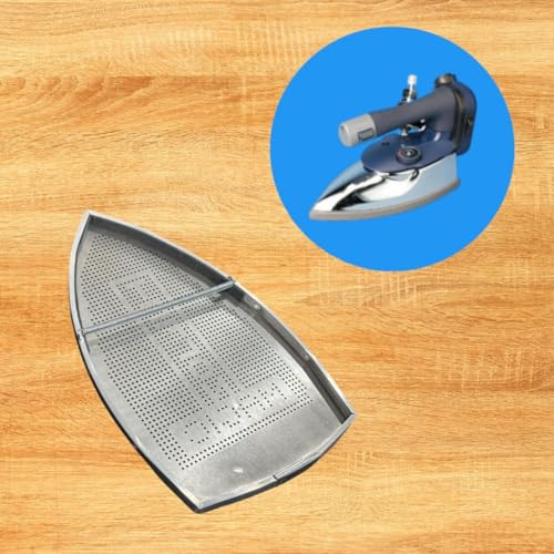 Image of Durable Iron Shoe Protector | Heat-Proof Ironing Accessory Steam Textile IronsTeflon Steam Iron Cover Perfect Fit for | Seamless Press Cover (SILVER METAL, STB-200 teflo shoe)